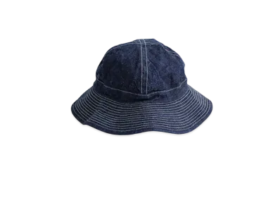 orSlow US Navy Hat "Denim One Wash"