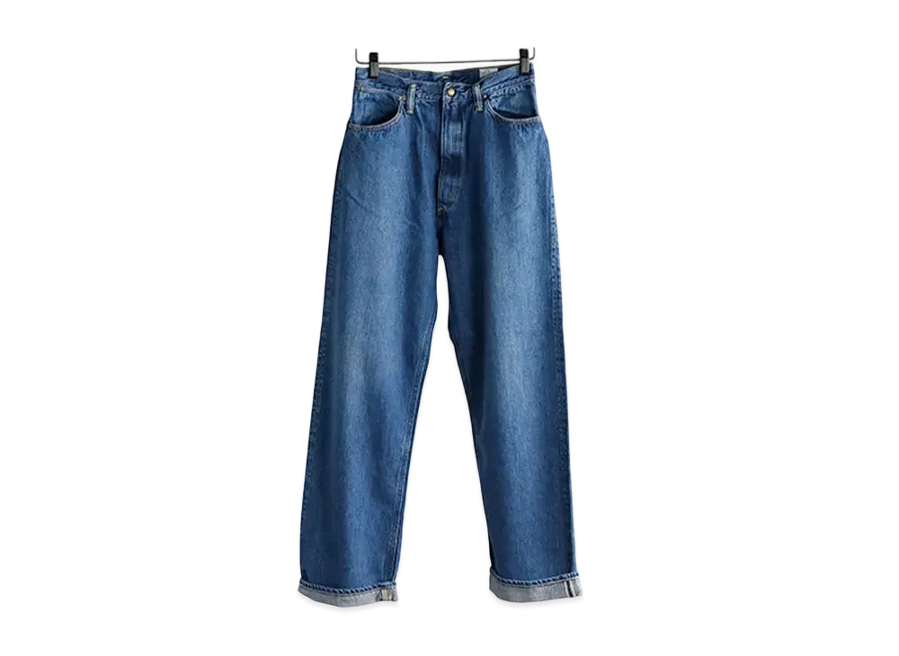 orSlow High Waist Denim Pants Jasmin Used "Denim Used"