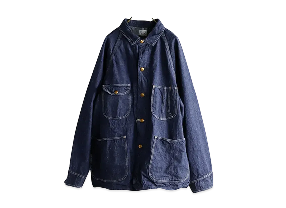 orSlow 50's Denim Cover All "Denim One Wash"