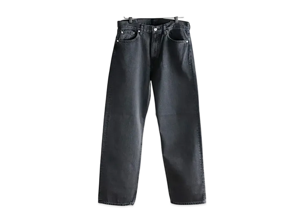orSlow 101 Dad's Fit Pants "Black Denim Stone"