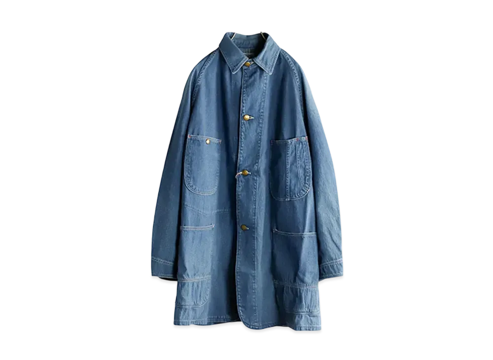 orSlow Loose Fit Denim Coverall "Used"