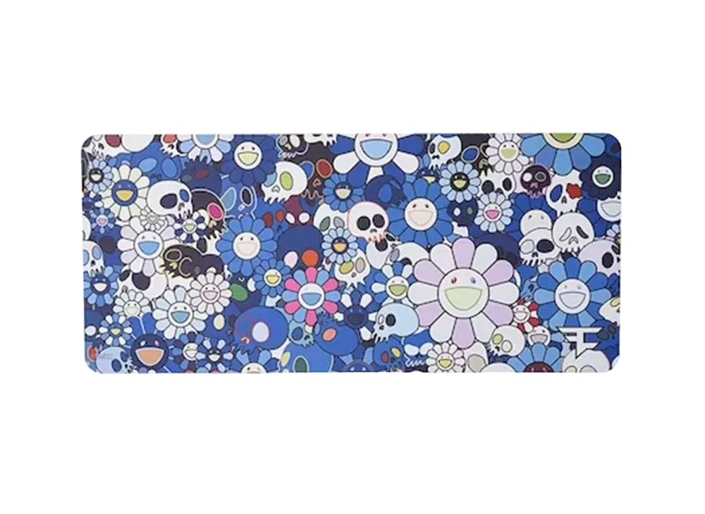 カイカイキキ『村上隆 × フェイズ・クラン』マウスパッド ブルー