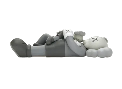 KAWS Holiday Singapore Vinyl Figure Grey