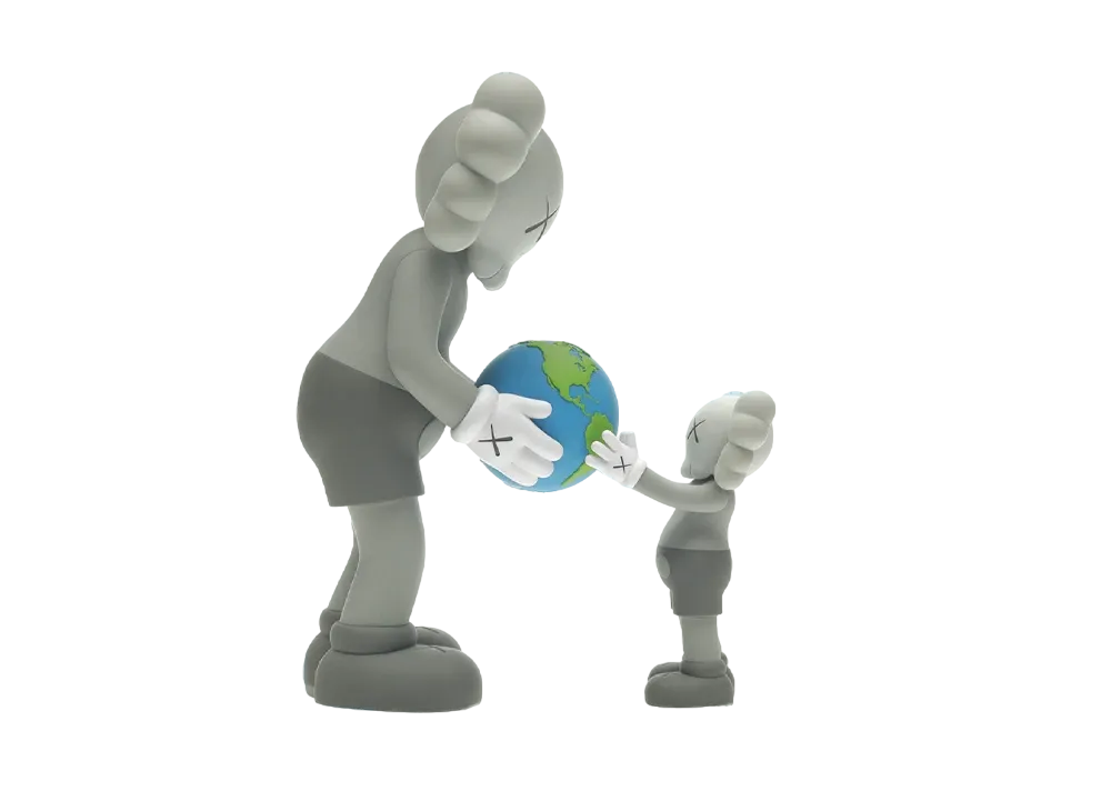 KAWS THE PROMISE Vinyl Figure Grey