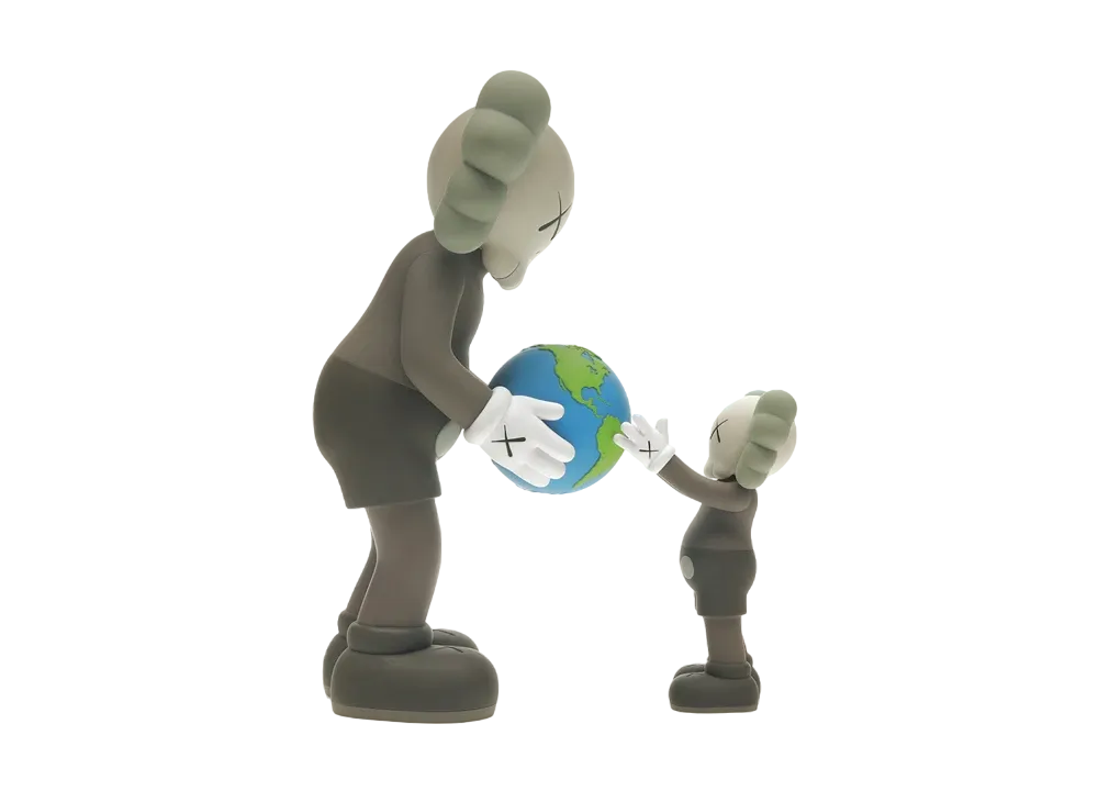 KAWS THE PROMISE Vinyl Figure Brown