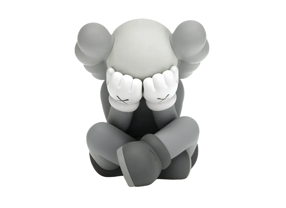 KAWS Separated Vinyl Figure Grey