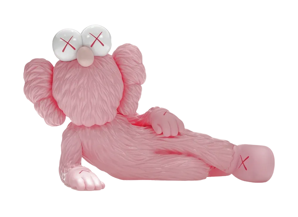 KAWS TIME OFF Vinyl Figure Pink