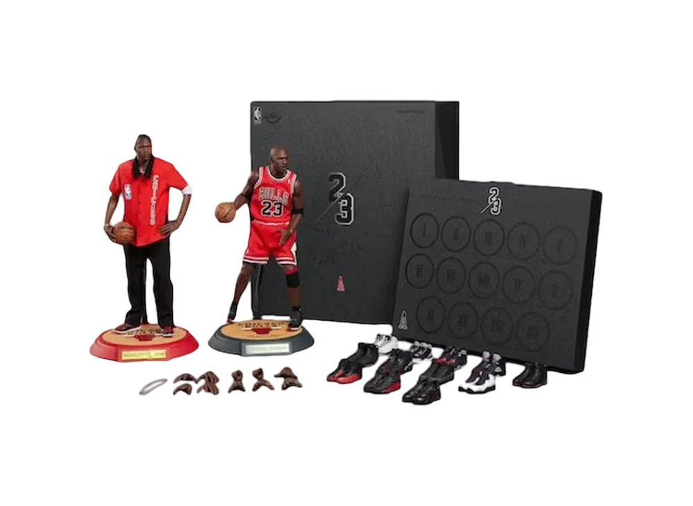 ENTERBAY "REAL MASTERPIECE" -NBA- 1/6 ACTION FIGURE Final Limited Edition MICHAEL JORDAN Chicago Bulls Away ver