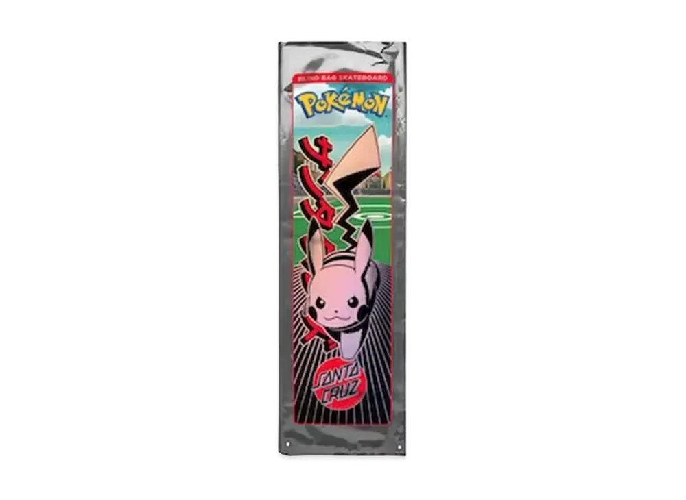 Santa Cruz -Pokemon- BLIND BAG SKATEBOARD DECK