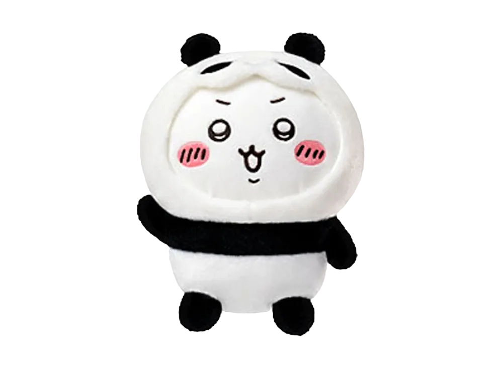 Gray Parka Service "Panda Plush" -Chiikawa- Chiikawa