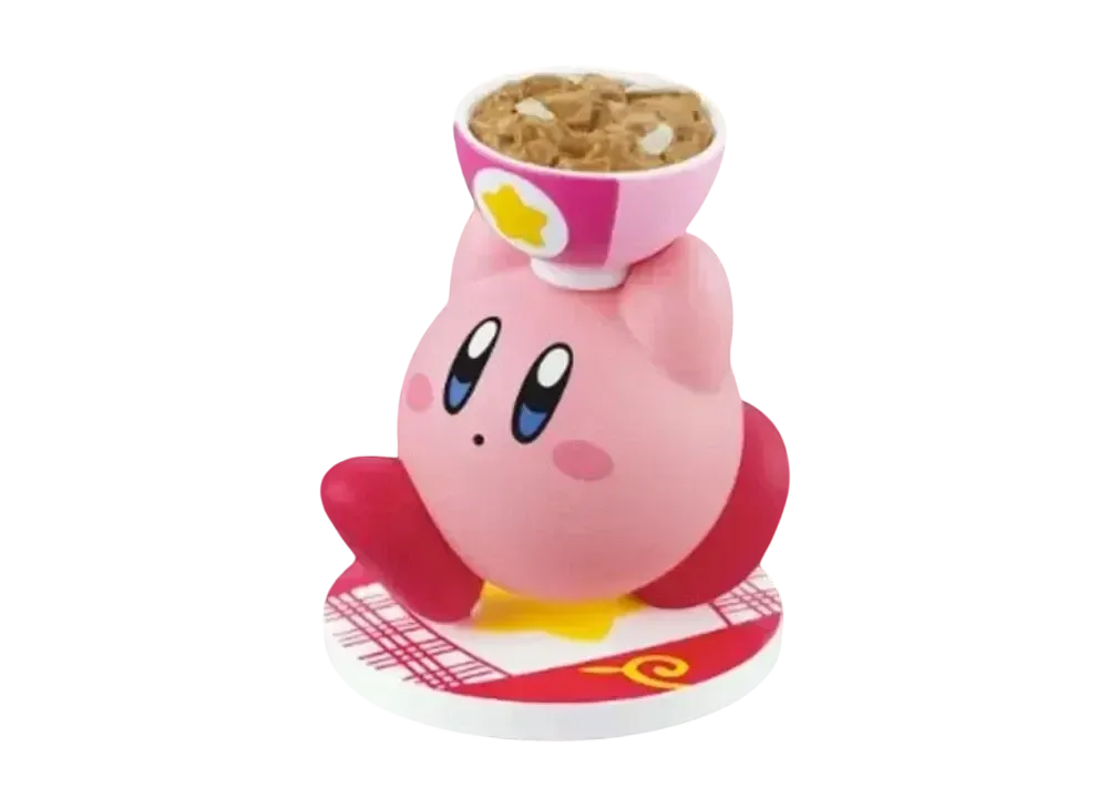 YOSHINOYA "Original figure 1st edition" -Kirby and Yoshinoya Manpuku Daisakusen- Dash