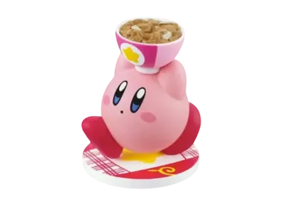 YOSHINOYA "Original figure 1st edition" -Kirby and Yoshinoya Manpuku Daisakusen- Dash
