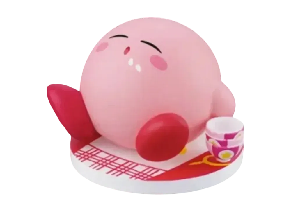 YOSHINOYA "Original figure 1st edition" -Kirby and Yoshinoya Manpuku Daisakusen- Manpuku