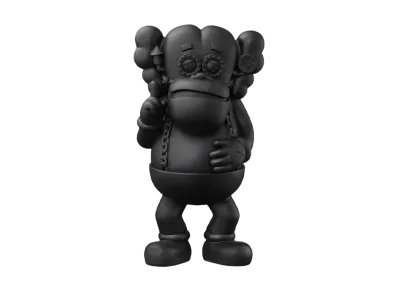KAWS / General Mills -MONSTER CEREALS- Franken Berry Figure Black Edition