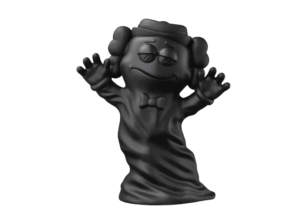 KAWS / General Mills -MONSTER CEREALS- Boo Berry Figure Black Edition