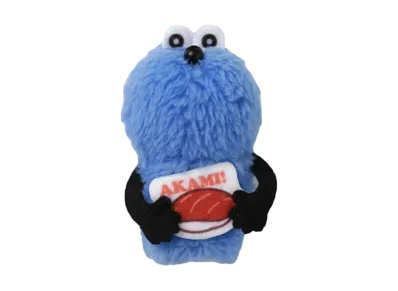 AKINDO SUSHIRO -PUPPET SUNSUN- Collaboration limited finger puppet mascot Akami