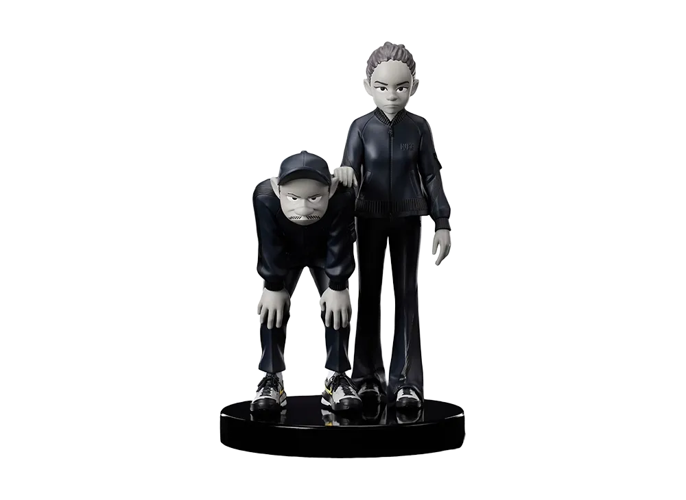 sacai / NIKE "Yusuke Hanai Sculpture" Tina Kunakee Zachary Kunakee Gray