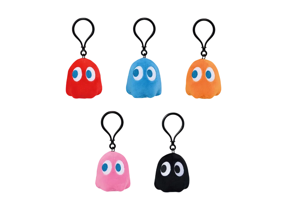 BANDAI PAC-MAN GHOST FRGMT PLUSH SET