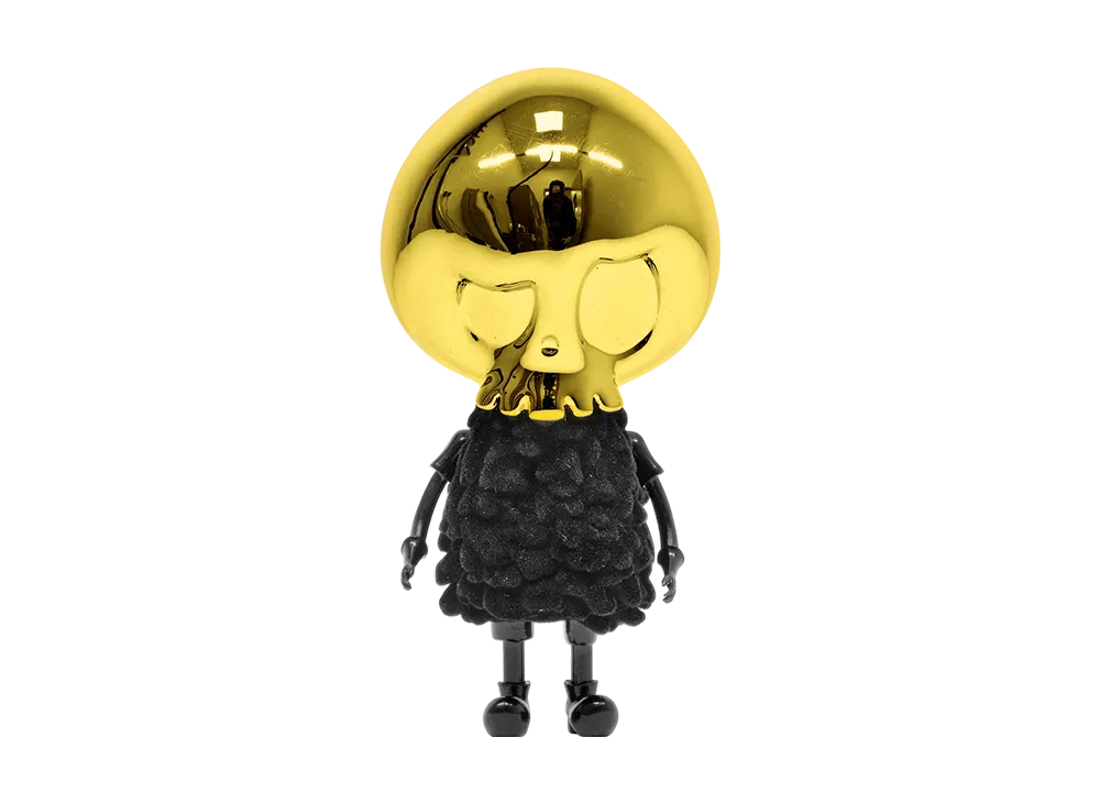 その他 Tycoco how2work Labubu Tycoco Cre (Black+Chrome Gold) by kasing lung x how2work