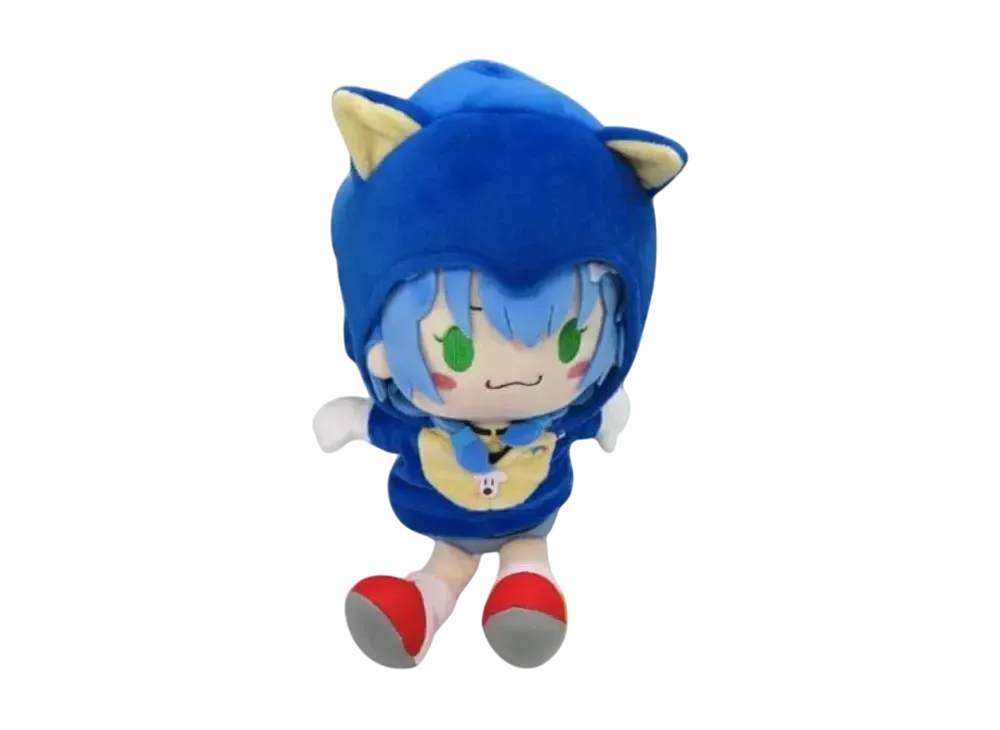 SEGA -Sonikoro 2022 PIKIPIKI ONSOKU Collaboration Cafe- Plush Inugami Korone Sonic Costume Ver. Hololive Production Official Shop Limited