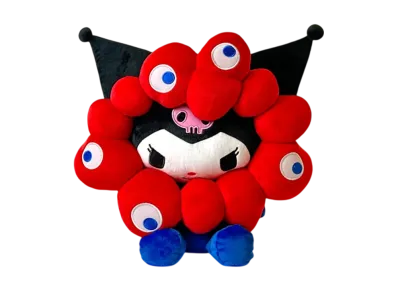 Sanrio -EXPO 2025 Osaka, Kansai Sanrio Characters- Myaku-Myaku Narikiri Plush L Kuromi