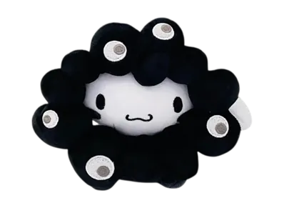 Sanrio -EXPO 2025 Osaka, Kansai Sanrio Characters- Myaku-Myaku Narikiri Plush M Black Cinnamoroll