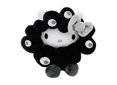 Sanrio -EXPO 2025 Osaka, Kansai Sanrio Characters- Myaku-Myaku Narikiri Plush M Black Hello Kitty