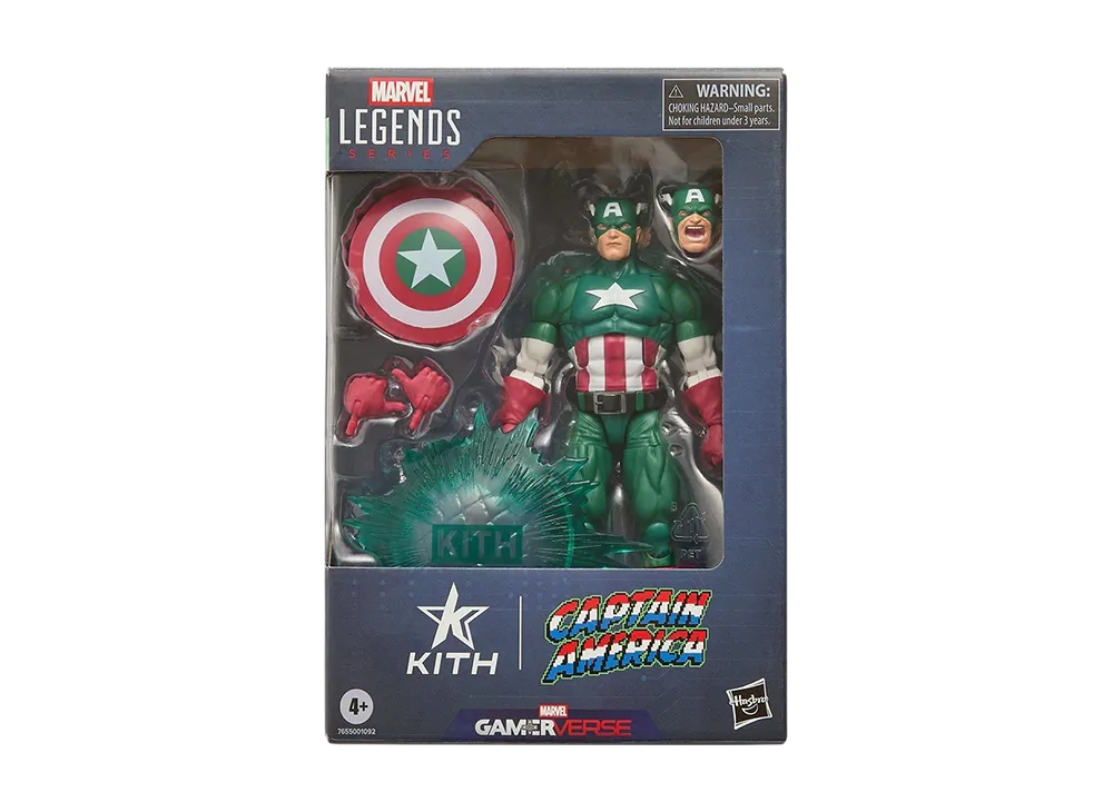 Hasbro / KITH "Marvel Legends Gamerverse" Captain America Player 2 (Kith x Marvel vs. Capcom)