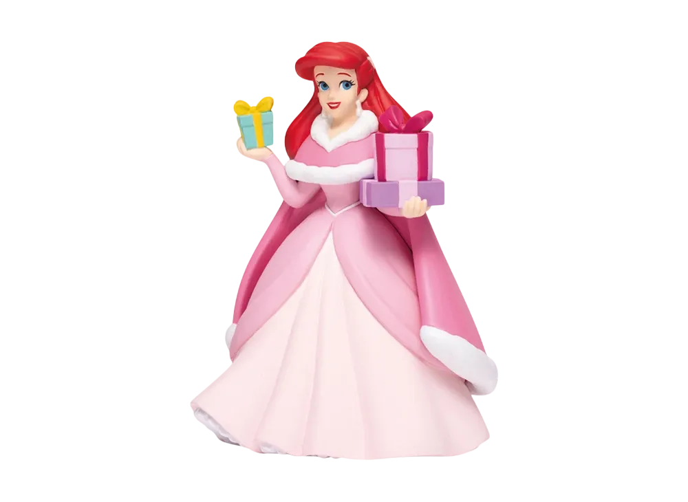 SUNNY SIDE UP "Happy Kuji" -DISNEY Christmas Ornament Kuji 2024- Figure Ornament Prize Ariel