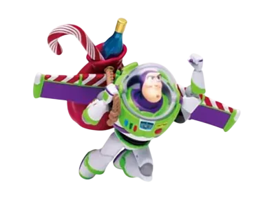 SUNNY SIDE UP "Happy Kuji" -DISNEY Christmas Ornament Kuji 2024- Figure Ornament Prize Buzz Lightyear