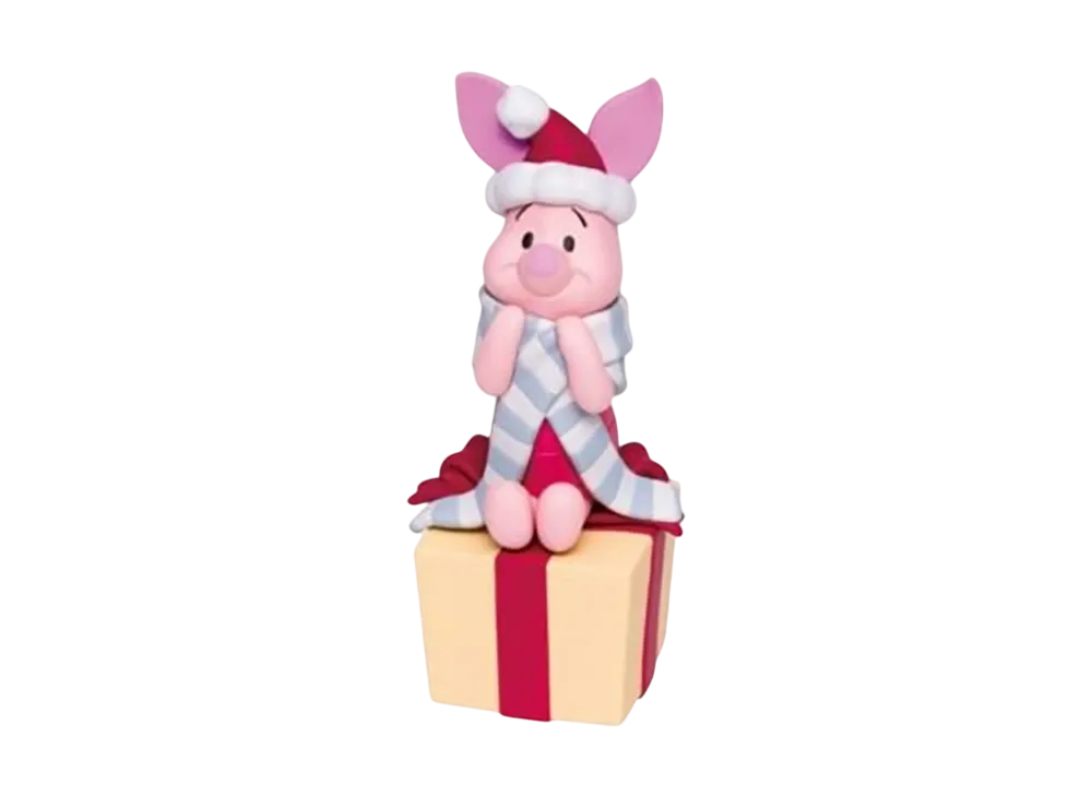 SUNNY SIDE UP "Happy Kuji" -DISNEY Christmas Ornament Kuji 2024- Figure Ornament Prize Piglet