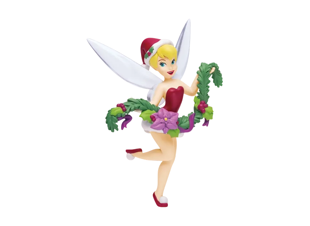 SUNNY SIDE UP "Happy Kuji" -DISNEY Christmas Ornament Kuji 2024- Figure Ornament Prize Tinker Bell