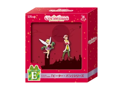 SUNNY SIDE UP "Happy Kuji" -DISNEY Christmas Ornament Kuji 2024- Special Complete Box Prize E "Peter Pan" Series