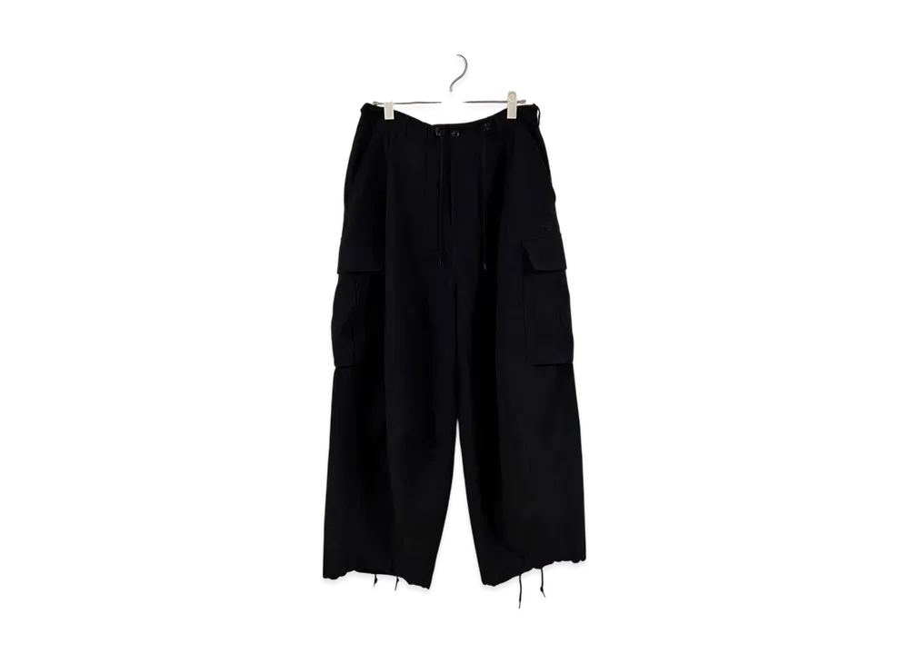 Needles Studious Track H.D Pants "Black"
