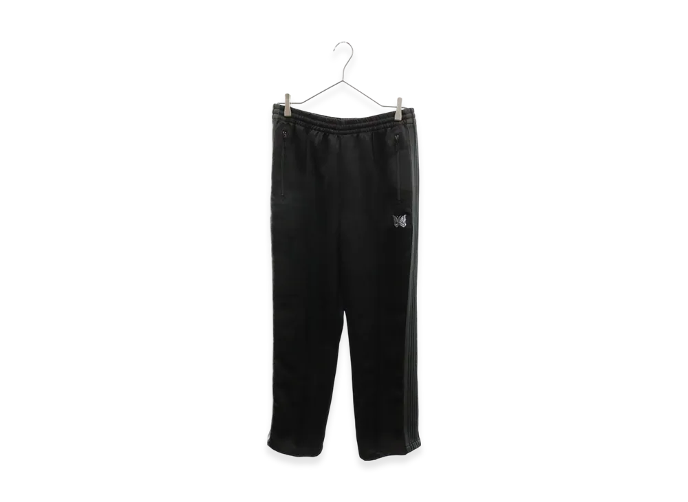 NEEDLES x Nano Univers Track Pant - Poly Sateen "Black"