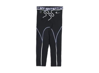OFF-WHITE / Nike Women's Tights "Black"