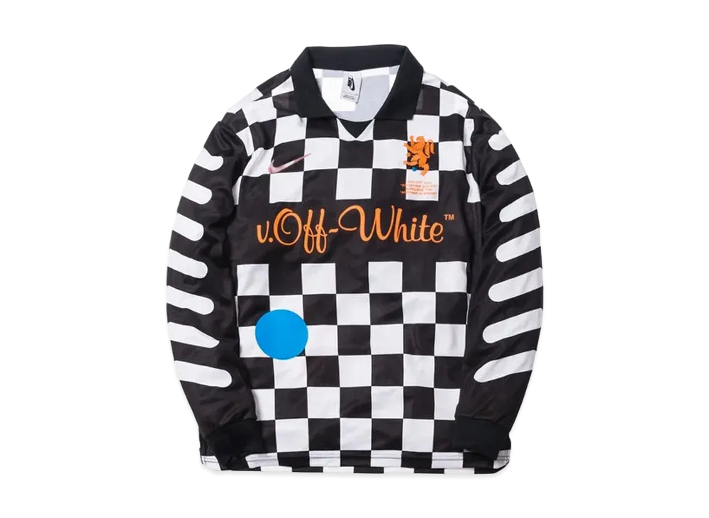 Off-White x Nike Football Away Jersey "Black"