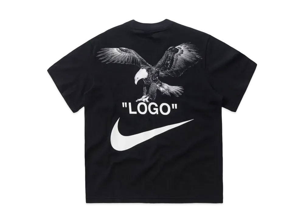 オフホワイト ナイキラボ マーキュリアル NRG Tシャツ "ブラック" AJ2239-010