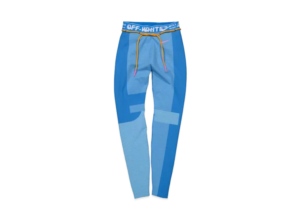 OFF-WHITE / Nike Women's Easy Run Tight "Blue"