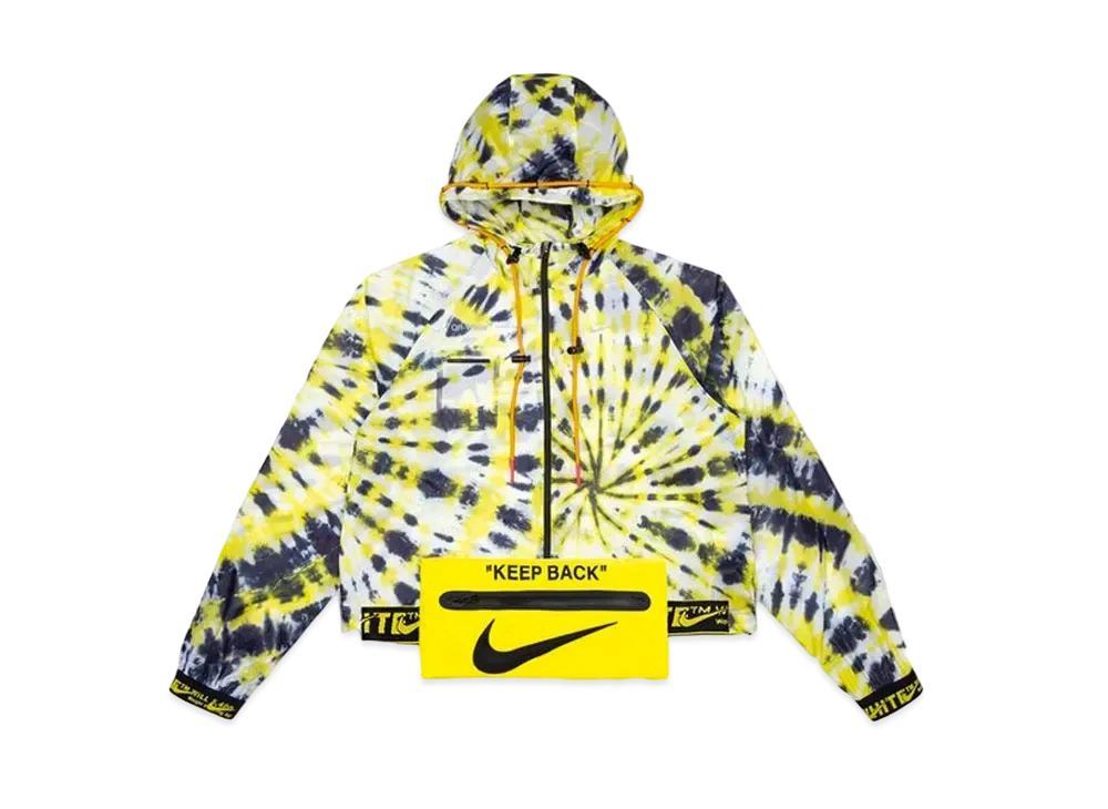 OFF-WHITE / Nike Women's NRG AOP Jacket "Yellow"