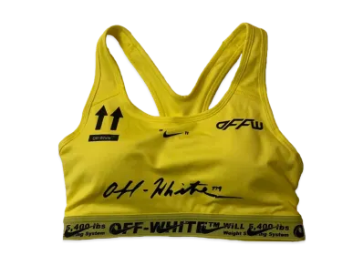 OFF-WHITE / Nike Sports Bra "Yellow"
