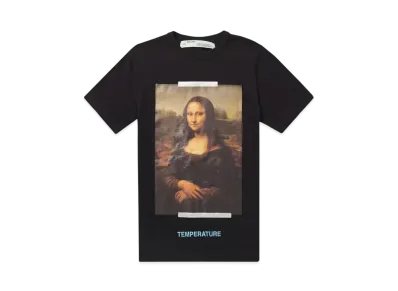 OFF-WHITE MONALISA SLIM TEE "Black"
