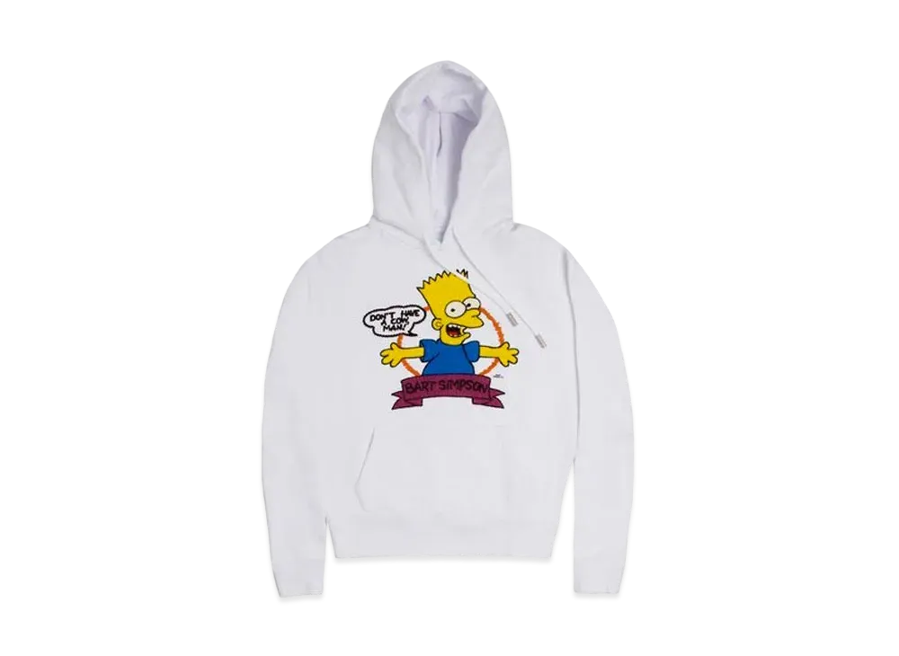 オフホワイト バート フーディー "ホワイト"