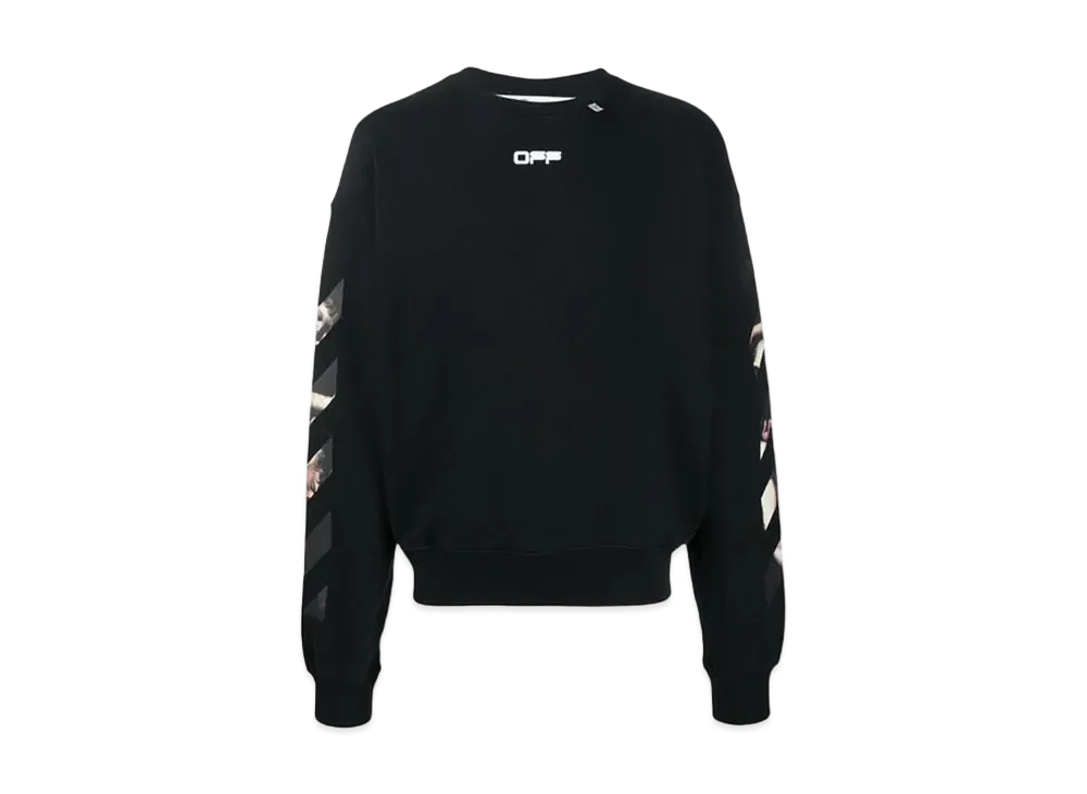 OFF-WHITE Caravaggio Arrows Over Sweatshirt "Black"