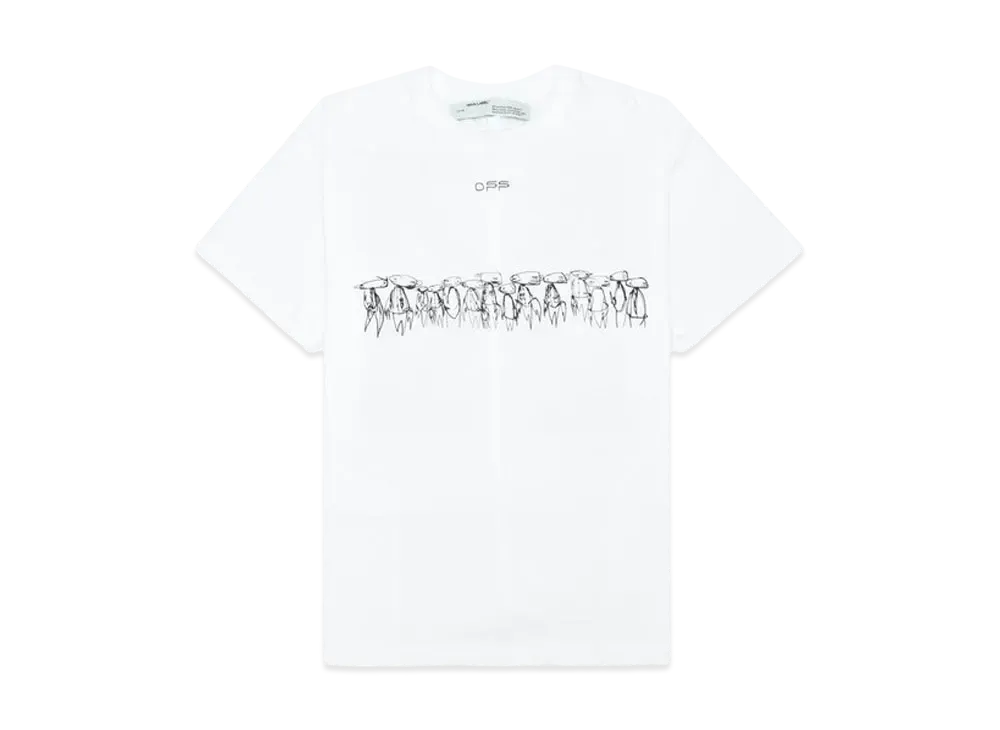 OFF-WHITE / Futura Oversized Fit Atoms T-Shirt "White"