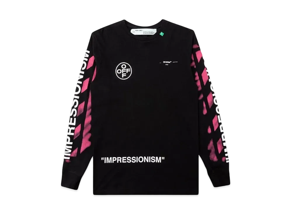 OFF-WHITE Impressionism' Diag Stencil Sweatshirt 