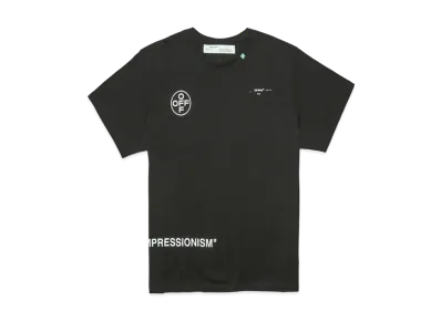 OFF-WHITE Oversized Diag Stencil T-Shirt "Black"