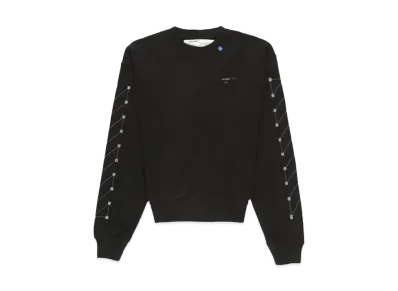 OFF-WHITE Diag Backbone Sweatshirt "Black"