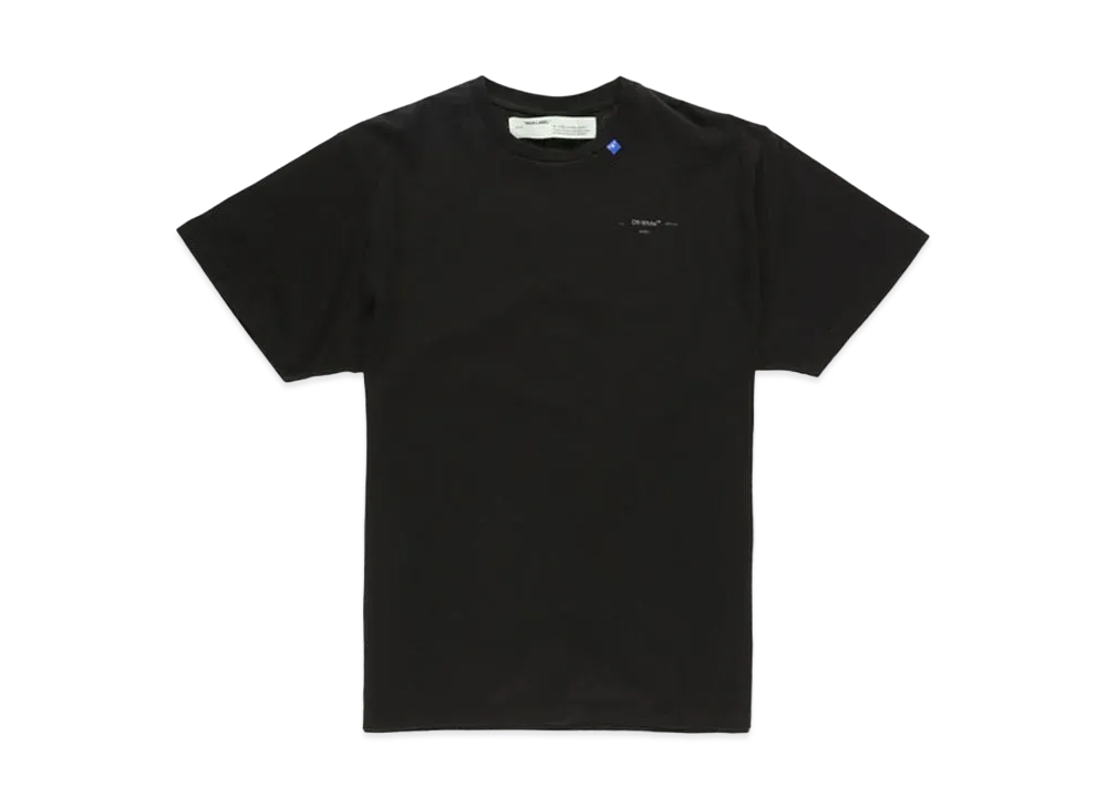 OFF-WHITE Oversized Fit Backbone T-Shirt "Black"