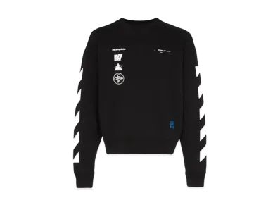 OFF-WHITE Diag Mariana De Silva Sweatshirt "Black"